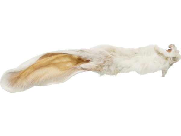 Trixie Kanin øre med pels 500 g, Hvid