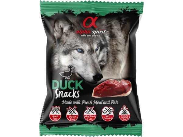 Duck Snack, AlphaSpirit, 50 g - (24 pk/ps)