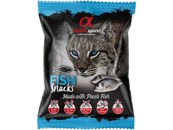 CAT Fish Snack, AlphaSpirit, 50 g - (24 pk/ps)