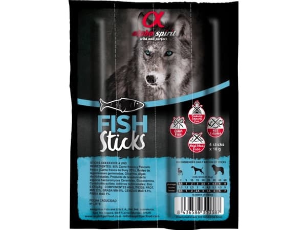 Fish Ristra Sticks, 4 stk, AlphaSpirit - (16 pk/ps)