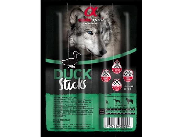 Duck Ristra Sticks, 4 stk, AlphaSpirit - (16 pk/ps)
