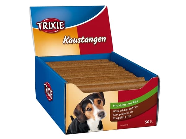Trixie Tyggepinde m. Kylling, bulk, 65 g/stk. - (50 pk/ps)