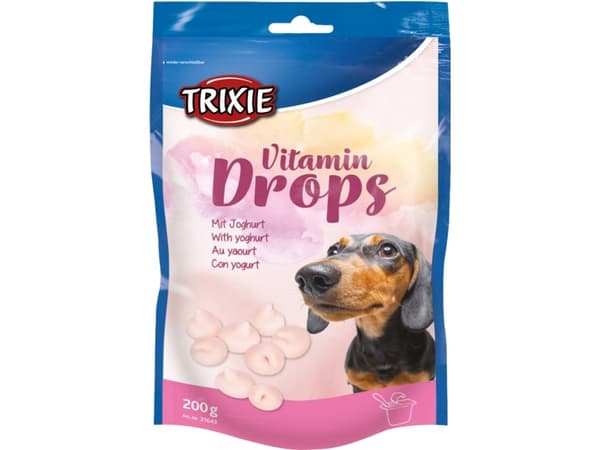 Trixie Vitamin-Drops, yoghurt, 200 g - (6 pk/ps)