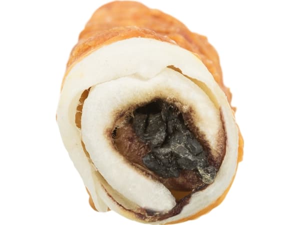 Trixie Denta Fun Filled Chicken Chewing Roll, 28 cm, 150 g - (6 pk/ps)