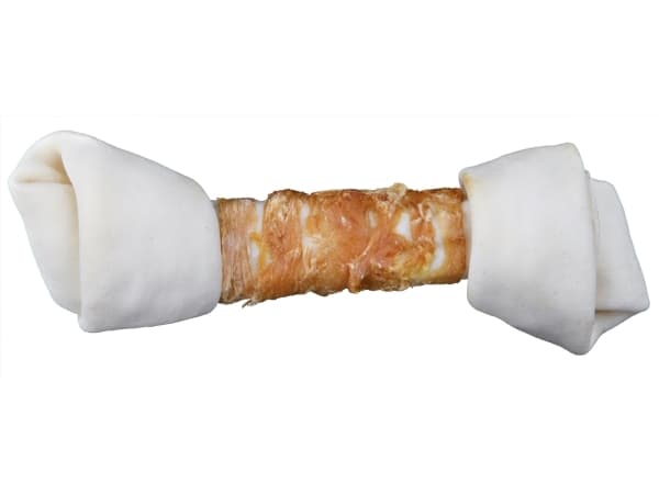 Trixie Denta Fun knudeben, kylling, 25 cm, 220 g - (6 pk/ps)
