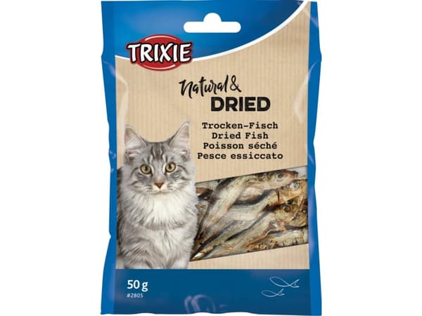 Trixie Ansjoser 50g. tørret fisk - (6 pk/ps)