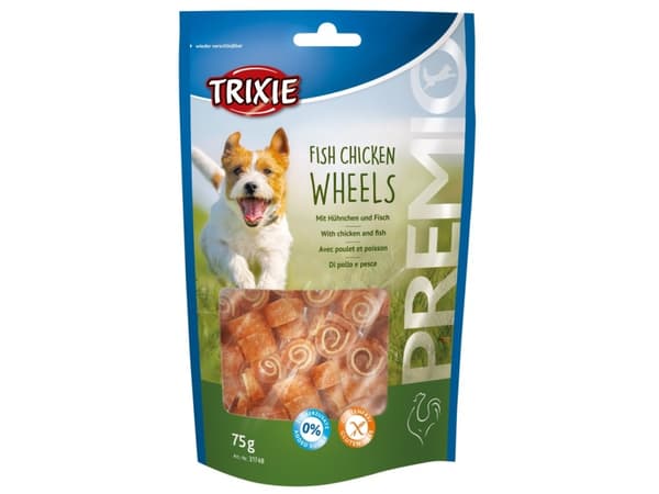 Trixie Premio Fisk Kyllinge hjul, 75 g - (6 pk/ps)