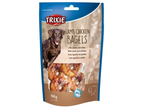 Trixie Premio Lam Kylling Bagels, 100 g - (6 pk/ps)