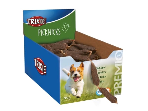 Trixie Premio Picknicks Fjerkræpølse - (200 pk/ps)