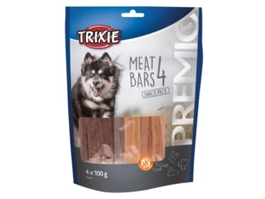 Trixie PREMIO 4 Meat Bars, kylling, and, lam, laks, 4 x 100 g - (4 pk/ps)