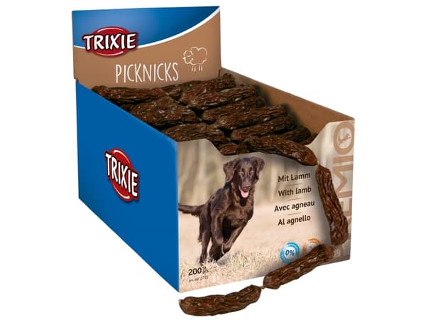 Trixie Premio Picknicks Lammepølse - (200 pk/ps)
