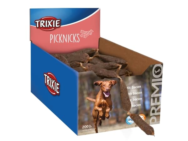 Trixie Premio Picknicks pølse, bacon, 8 cm/St., 8 g/St. - (200 pk/ps)