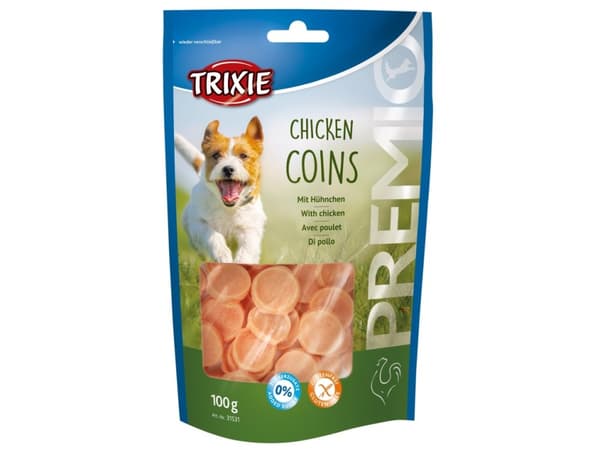 Trixie Premio Kylling Coins, 100g - (6 pk/ps)