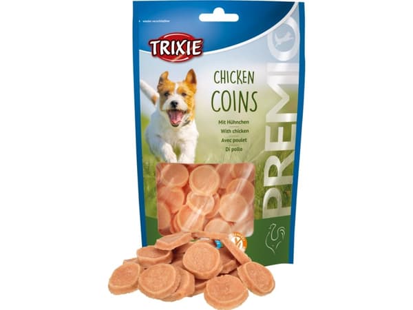 Trixie Premio Kylling Coins, 100g - (6 pk/ps)