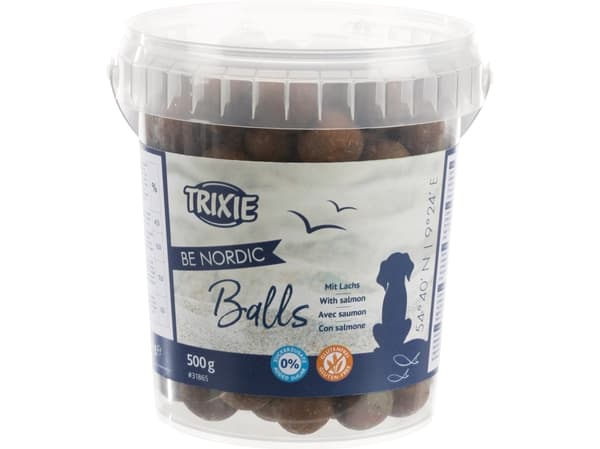 Trixie BE NORDIC Bold med laks, 500 g - (4 kpl/pkt)