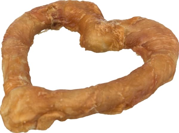 Trixie Denta Fun Chicken Heart, bulk, 14 cm, 125 g - (50 pk/ps)