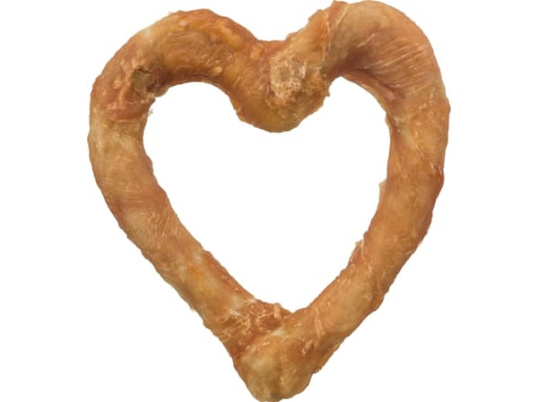 Trixie Denta Fun Chicken Heart, bulk, 14 cm, 125 g - (50 pk/ps)