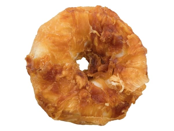 Trixie Denta Fun chewing rings, chicken, bulk, ø 6 cm - (100 pk/ps)
