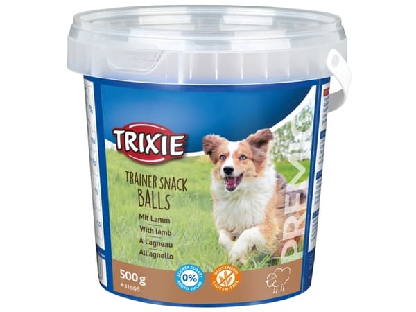 Trixie PREMIUM Trainer Snack Lammaspallot, 500 g - (4 kpl/pkt)
