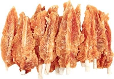 HILTON Chicken inserted with white rawhide stick - Hundegodbidder - 500 g