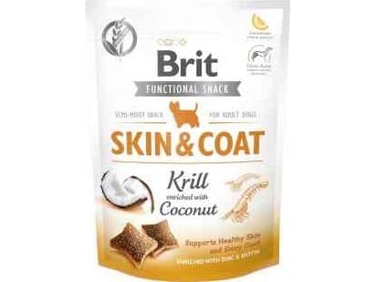 BRIT Functional Snack Skin&Coat Krill 150g