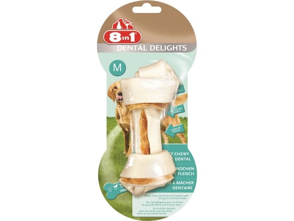 8 in 1 8in1 Dental Delights M, 1 stk. - (6 pk/ps)