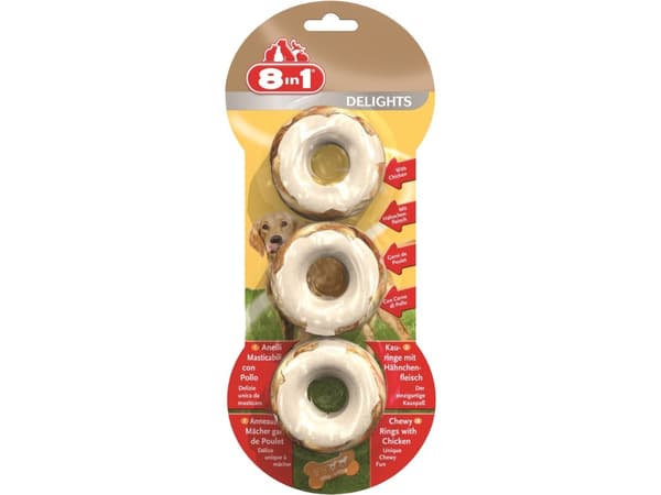 8 in 1 8in1 Delights Rings, 3 Stk - (6 pk/ps)