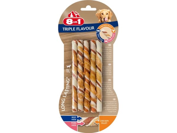 8 in 1 8in1 Triple Flavour sticks 10 stk - (6 pk/ps)