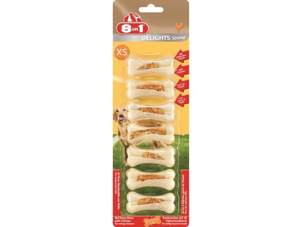 8 i 1 8in1 Delights tuggbar Strong XS - (6 st/ps)