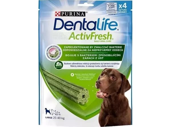 PURINA Dentalife Active Fresh Large - Dentalsnack til hunde - 142g