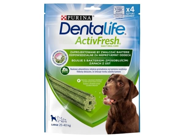 PURINA Dentalife Active Fresh Large - Dentalsnack til hunde - 142g