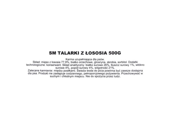 Välipala koirille Maced Salmon Red 500g