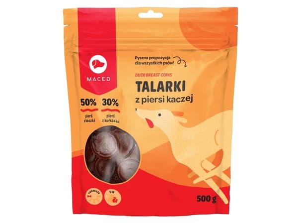 Snack for hunder Maced Duck 500g