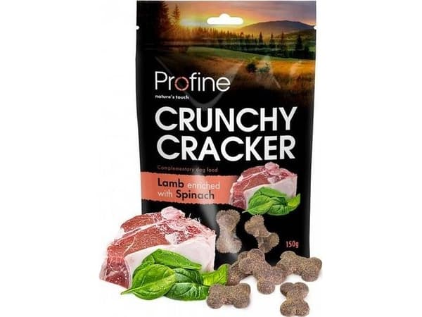 Profine Crunchy Cracker - lammas & pinaatti - Parasta ennen 27.10.24