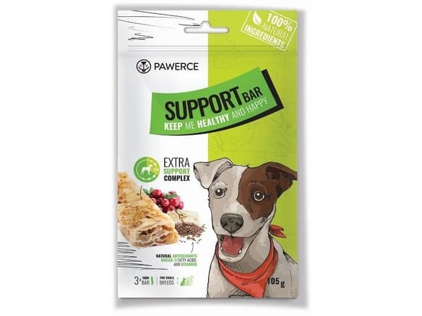 Carry Petfood Pawerce Support bar small breeds, 3szt/op 105g