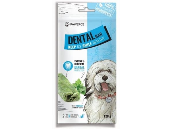Carry Petfood Pawerce Dental bar medium breeds, 2szt/ 120g