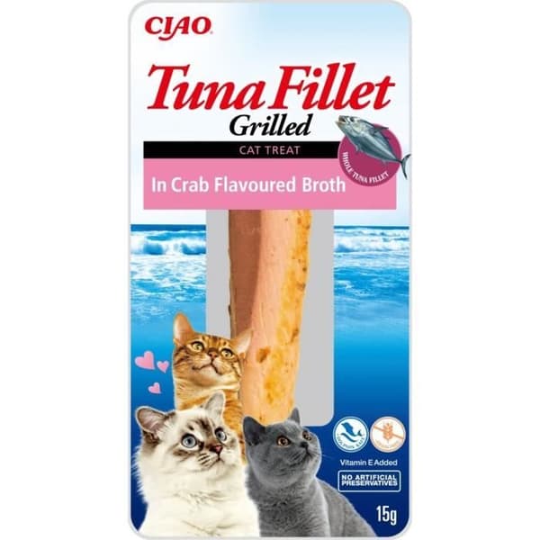INABA-TONFISKFILE OCH KRABBA KATTBEHANDLINGAR - 15 G EU004
