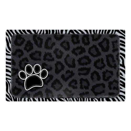 Underlägg Leopard Svart Drymate 51x30cm