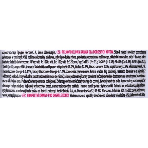 Kattemad Purina Pro Plan Delicate 85 g