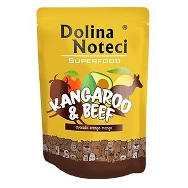 Våd mad Dolina Noteci Superfood Oksekød Kænguru 300 g