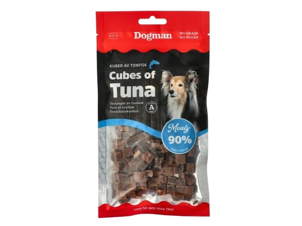 DOGMAN Kuber av tunfisk 80g