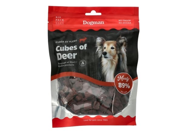DOGMAN Kuber av hjort 300g