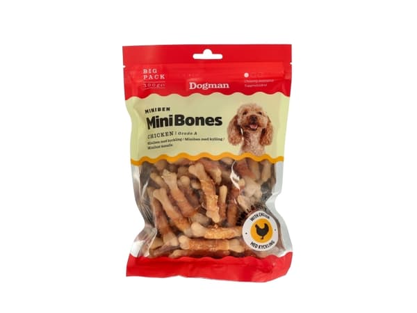DOGMAN Miniben med kyckling 300g