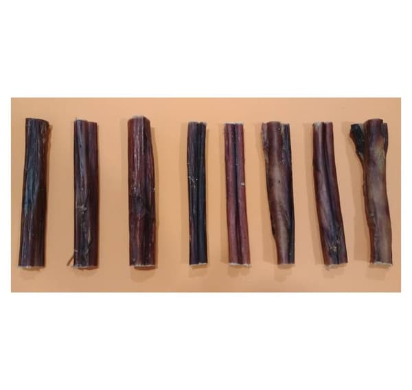 Godbit for hunder biff pizzle 12cm 10stk per pakke, Ex-pol