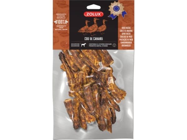 Zolux ZOLUX Naturlig koiran herkku Ankka kaula 500g