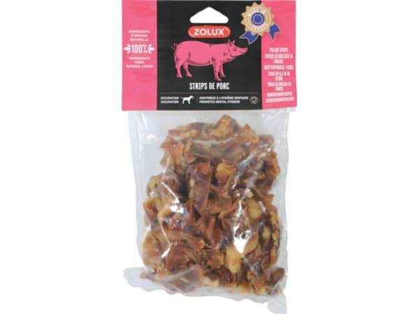 ZOLUX Pork Strips - koiran herkku - 500g