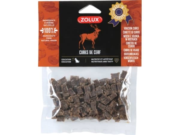 ZOLUX Peurakuutiot - Koiran makupalat - 100g