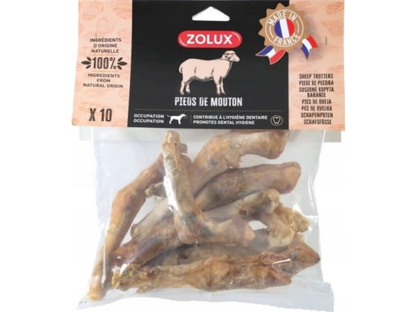 Zolux ZOLUX Nat delikatesse for hunder Lammebein x10.500g