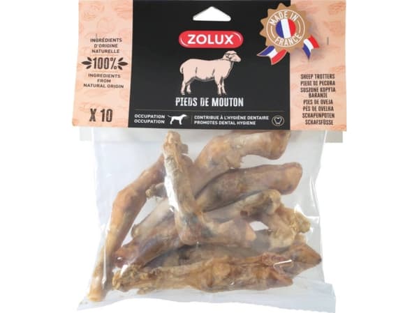 Zolux ZOLUX Nat delikatesse for hunder Lammebein x10.500g