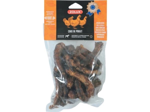 Zolux ZOLUX Naturlig godbit for hunder Kyllinghals 500 g